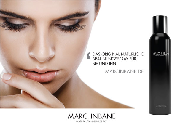 MARC INBANE® NATURAL TANNING SPRAY, das original Tanning Spray für Sie und Ihn